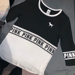 Victoria’s Secret (Pink) Half Sleeve Shirt